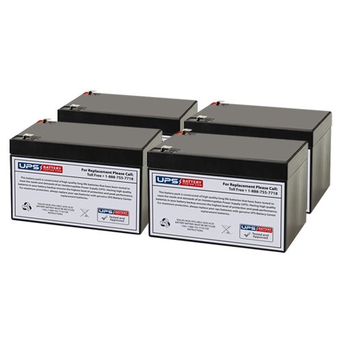 X-Treme XB-502 12V 12Ah Replacement Battery Set for Electric Scooters - Perfect for Commuting, Campus Travel & Last-Mile Transportation
