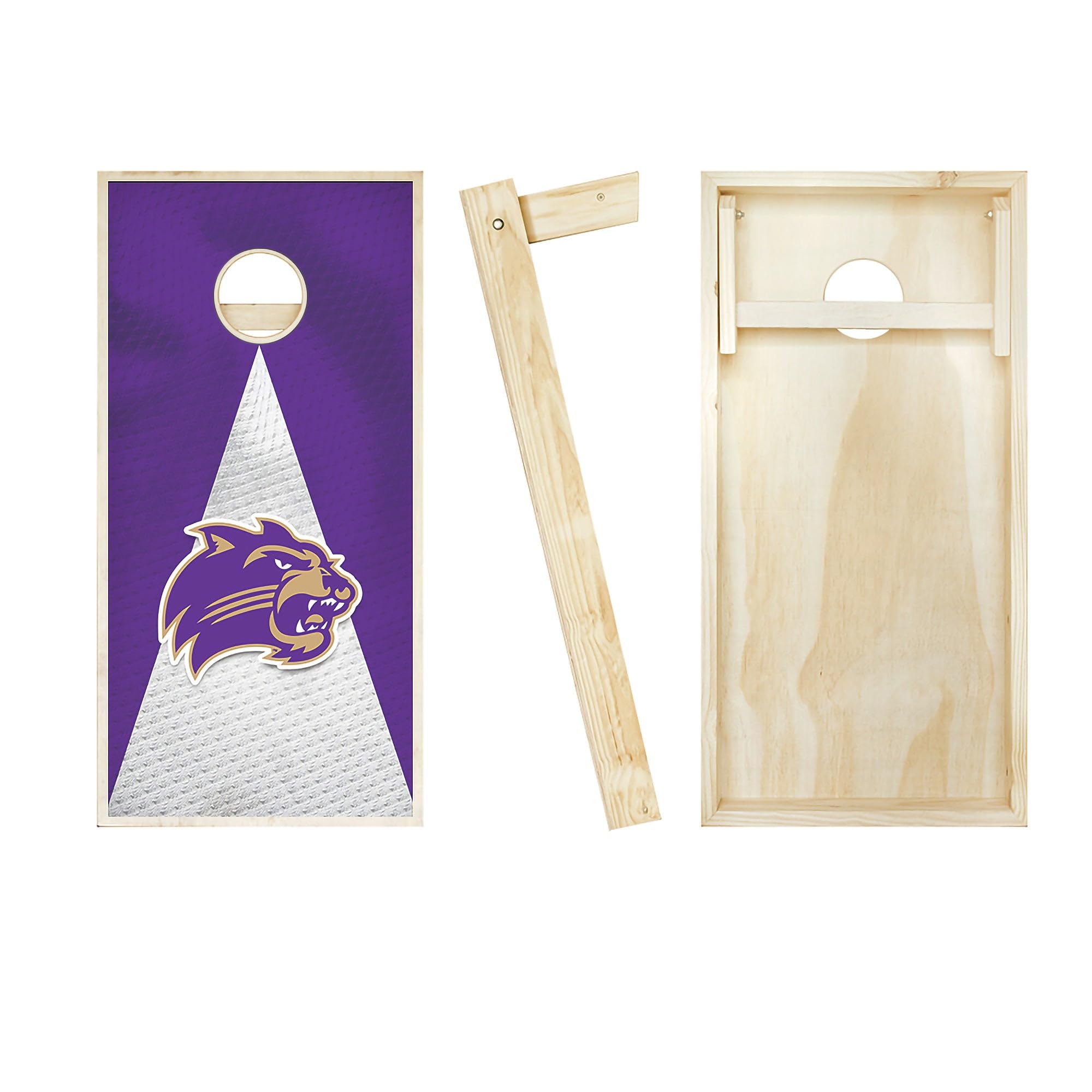 Skip's Garage Western Carolina Jersey Cornhole Board Set - Team Logo Design - Regulation Size Cornhole Game for Tailgating, Backyard Parties & Outdoor Events