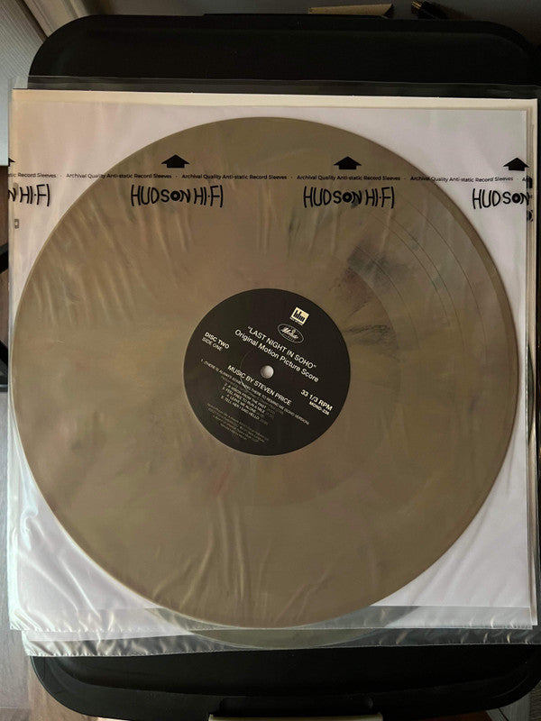Steven Price - Last Night In Soho Original Motion Picture Soundtrack 2xLP Vinyl Record Album Eco Edition (Mint Condition) - Perfect for Movie Soundtrack Collectors & Vinyl Enthusiasts