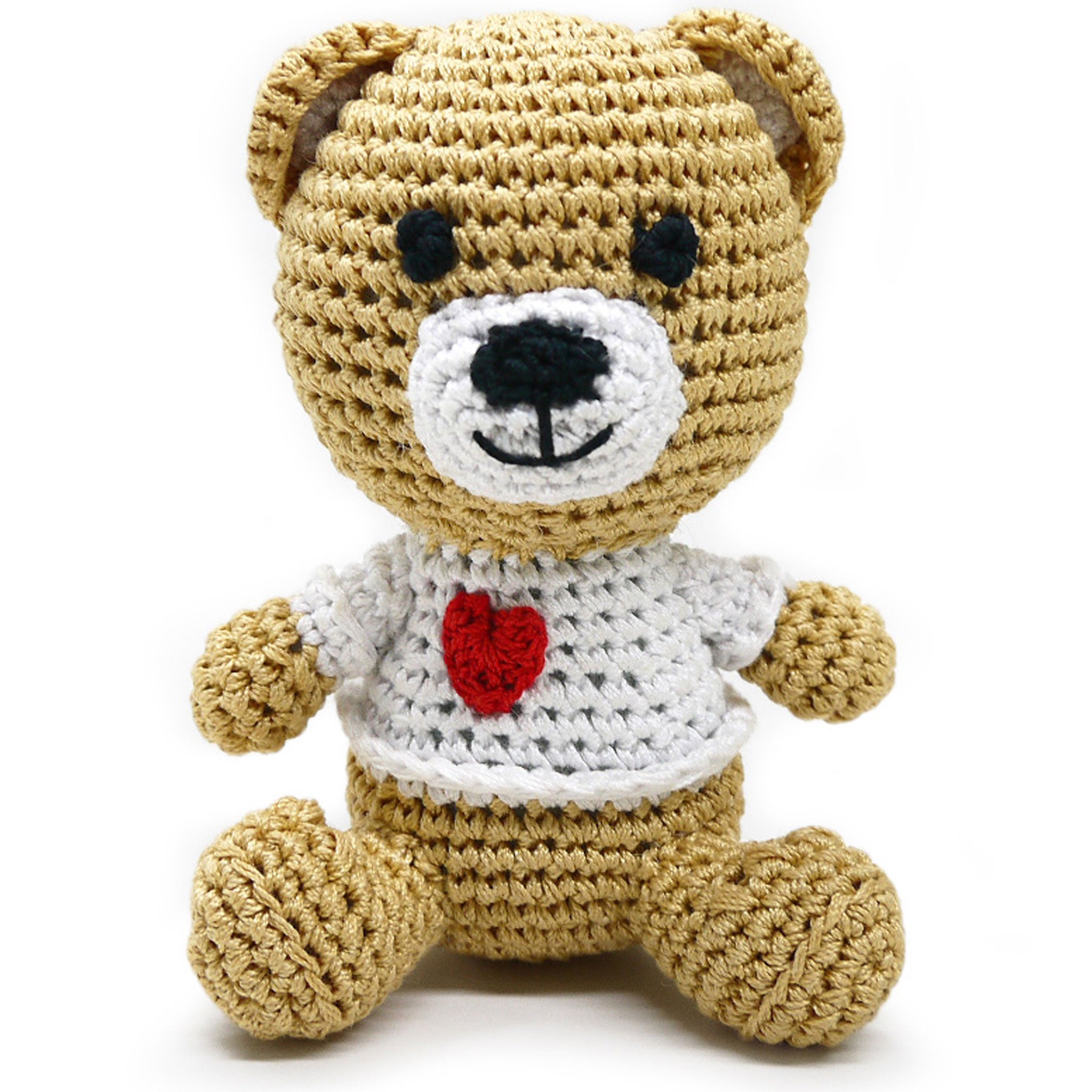 Dogo Pet Fashions Pawer Squeaky Toy Teddy Bear for Dogs - Cute & Durable Chew Toy for Small & Medium Breeds - Perfect for Playtime, Training & Cuddling