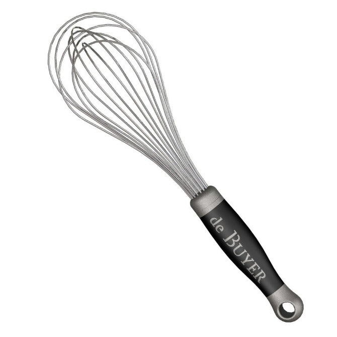 Universal Silicone Whisk - Non-Slip Ergonomic Handle, Heat-Resistant Up to 450°F - Perfect for Baking, Mixing Batters & Whipping Creams in Kitchen