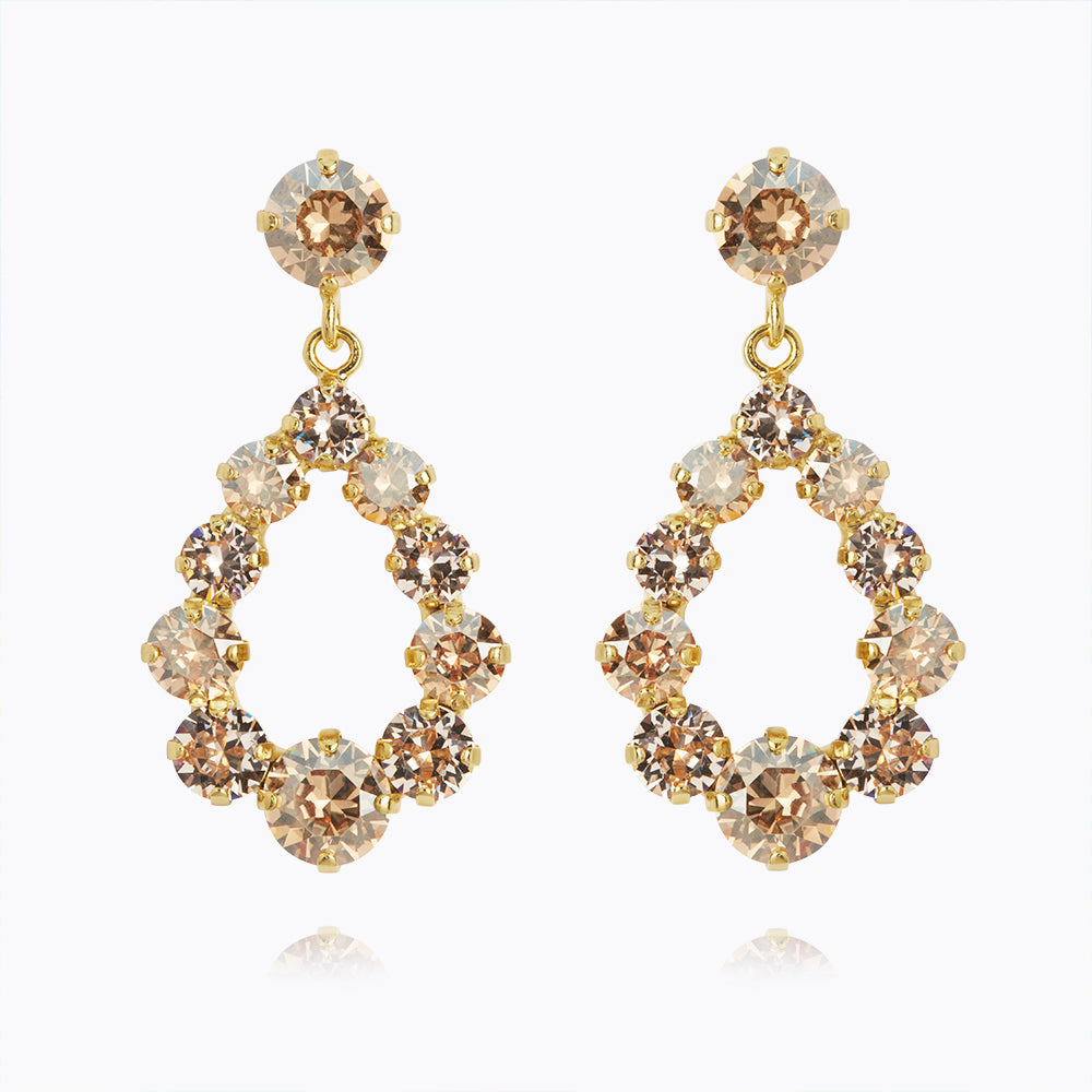 Mini Delia Earrings - Golden Combo Set | Dainty Gold Hoop Earrings for Women | Perfect for Everyday Wear, Date Night & Gift Giving