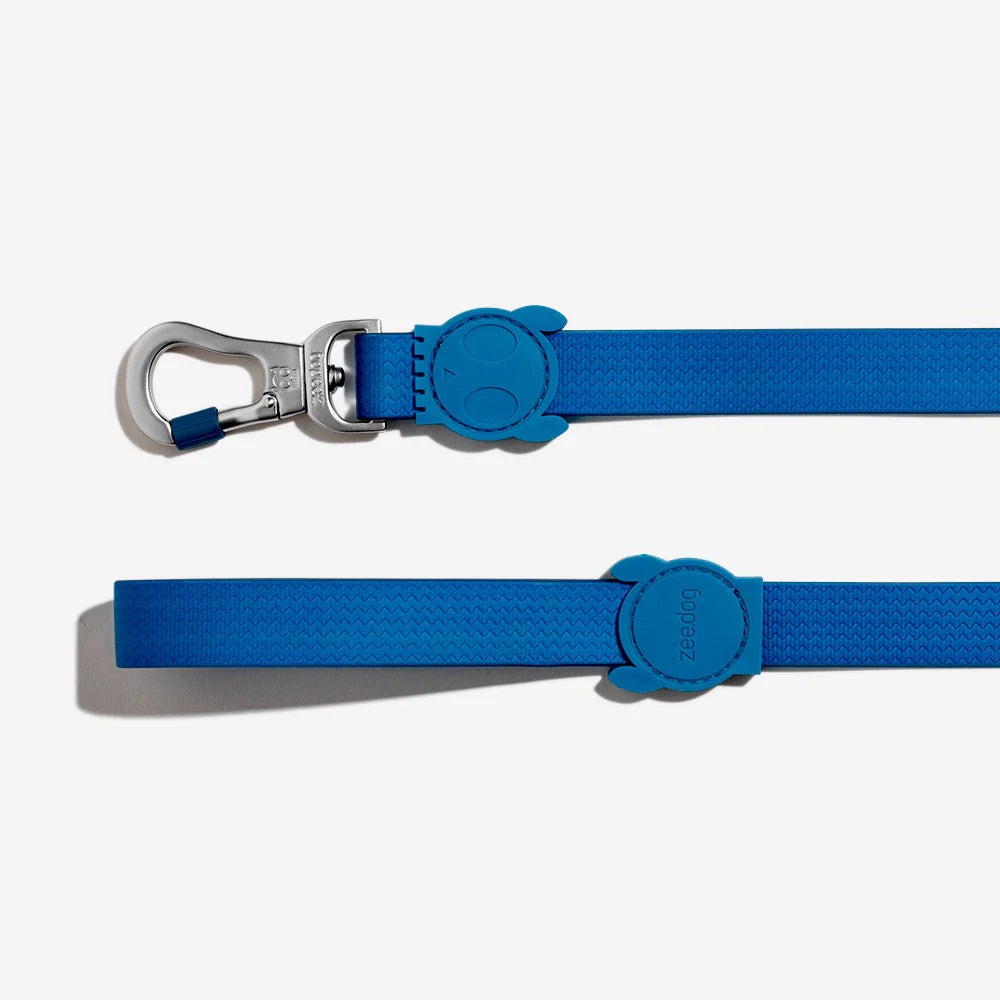 Neopro Blue Dog Collar by Zee.Dog - Durable Nylon Pet Collar for Small, Medium & Large Dogs - Perfect for Walking, Training & Outdoor Adventures