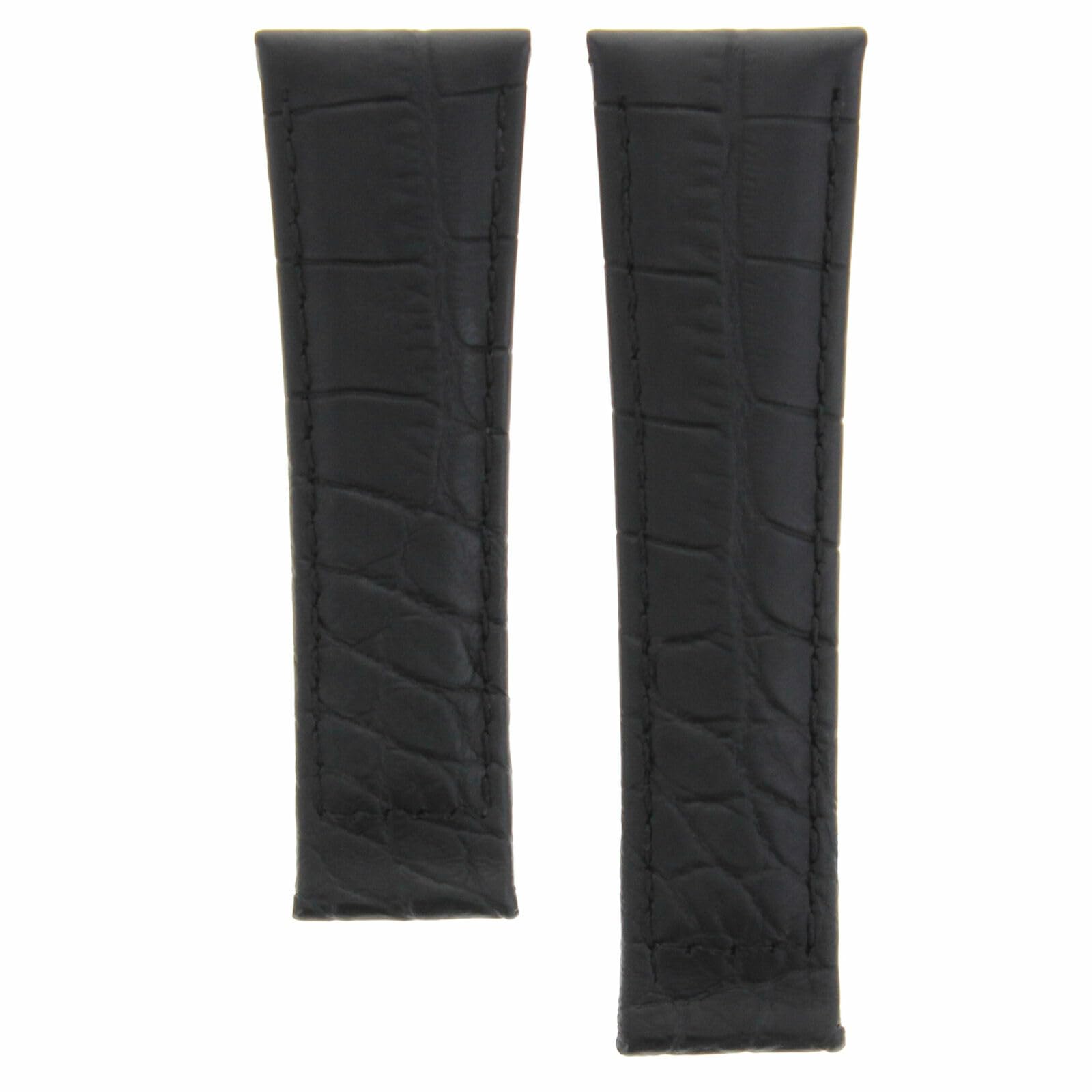 20mm Matte Leather Watch Band for Rolex Daytona - Stylish & Durable for Daily Wear