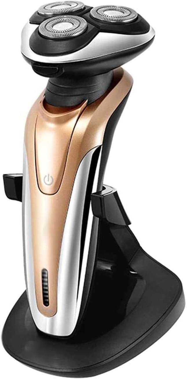 Premium 4-in-1 Electric Razor for Men - USB Rechargeable Waterproof Shaver & Nose Hair Trimmer - Multifunctional Grooming Kit for Travel, Gym & Daily Shaving