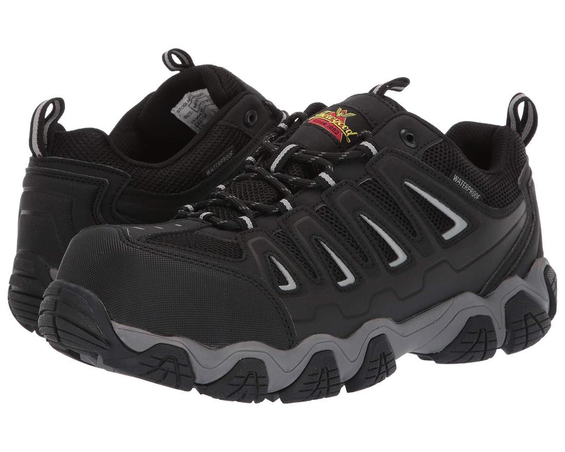Crosstrex Series Ox Composite Toe Hiking Boots - Waterproof & Slip-Resistant Work Shoes for Men - Ideal for Construction, Outdoor Work & Heavy Duty Hiking