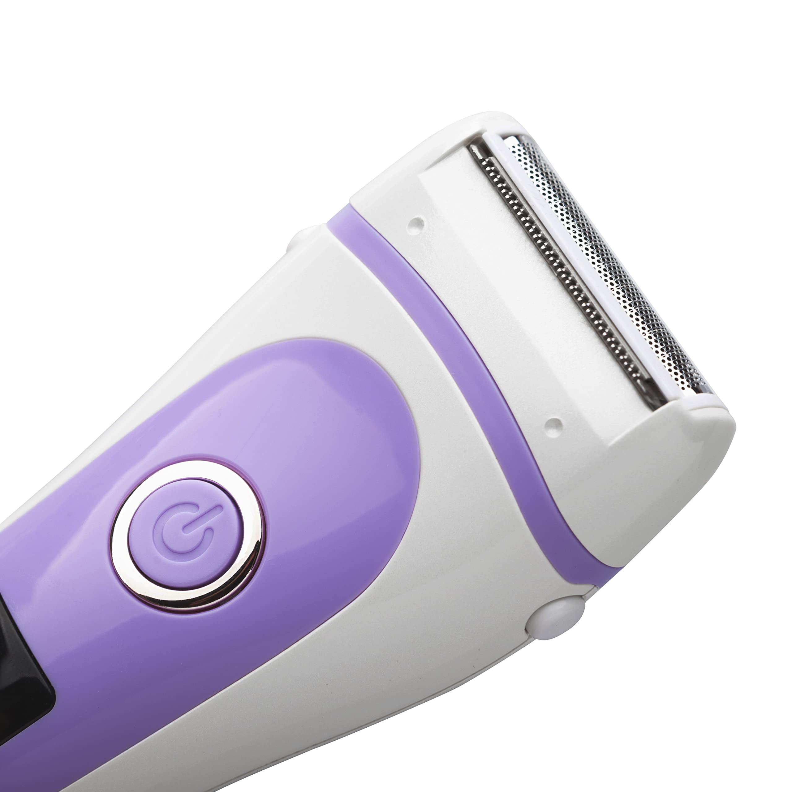 Best Electric Lady Shaver & Bikini Trimmer for Women - Rechargeable Cordless Wet/Dry Painless Razor with LED Display - Perfect for Legs, Underarms & Pubic Hair - Purple | At-Home Grooming & Travel Essential