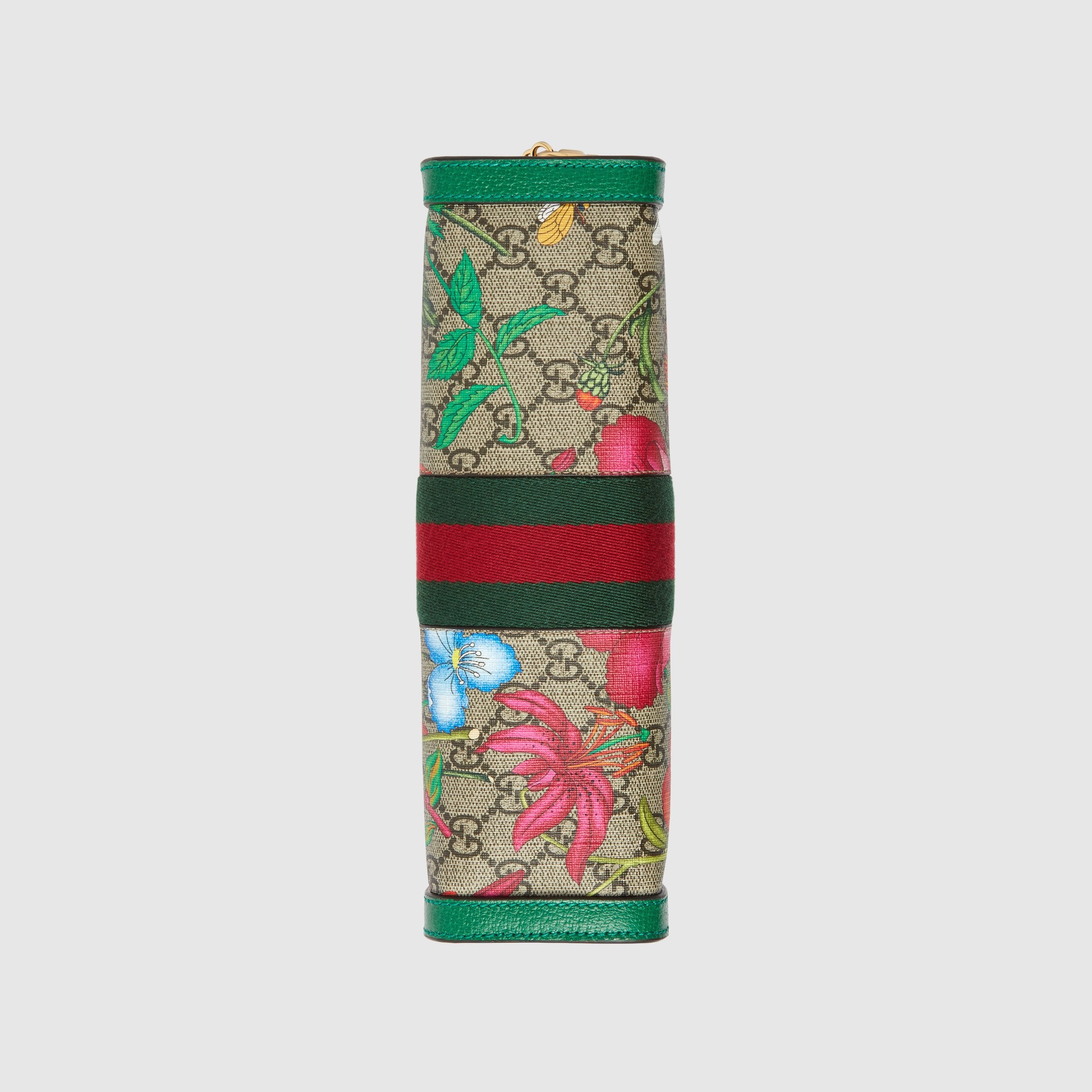 Gucci Ophidia GG Flora Small Shoulder Bag in Green | Luxury Crossbody Bag for Women | Perfect for Date Night, Travel & Everyday Use
