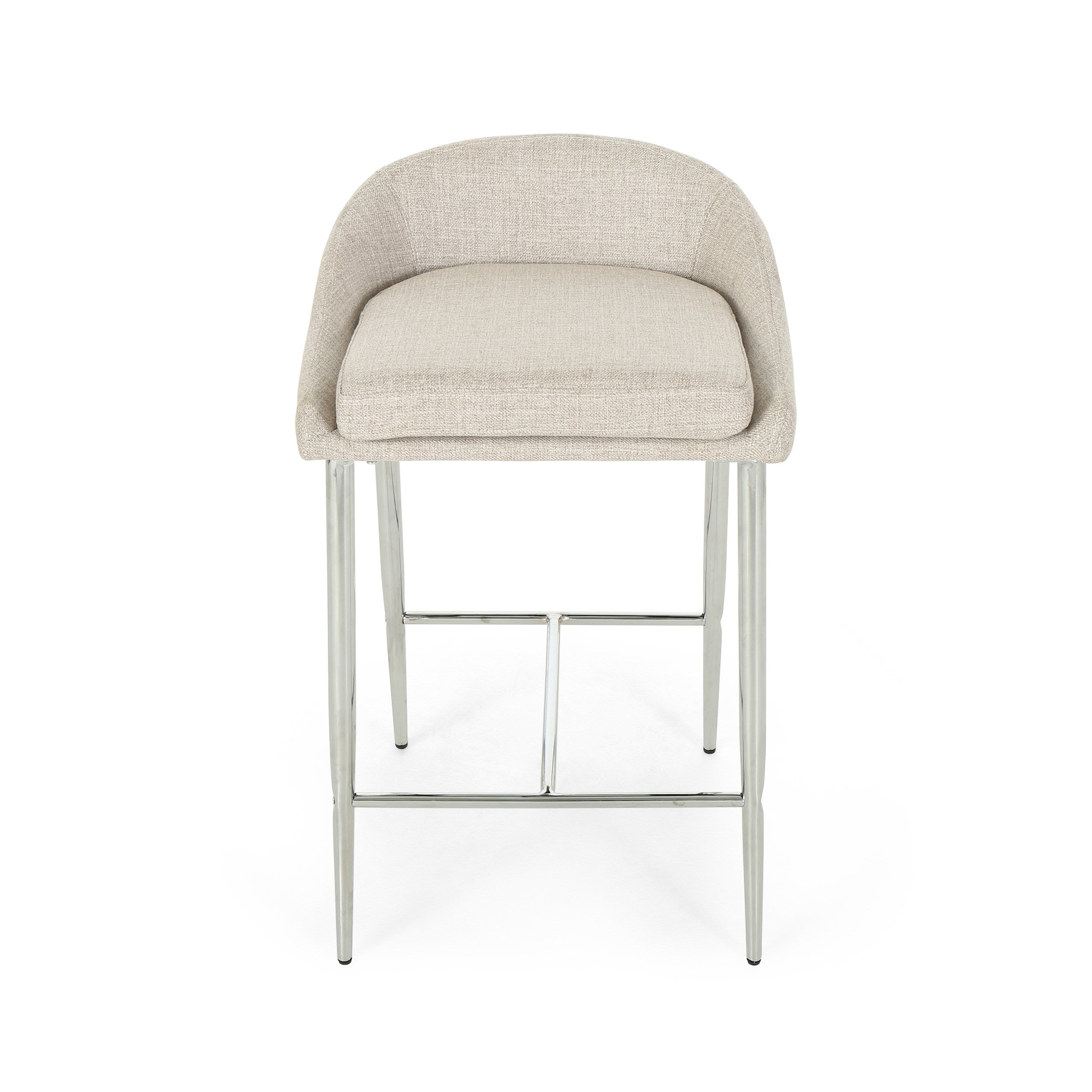 2-Pack Modern Counter Stools for Kitchen Island Bar - Adjustable Height, Comfortable Seating for Dining & Entertaining