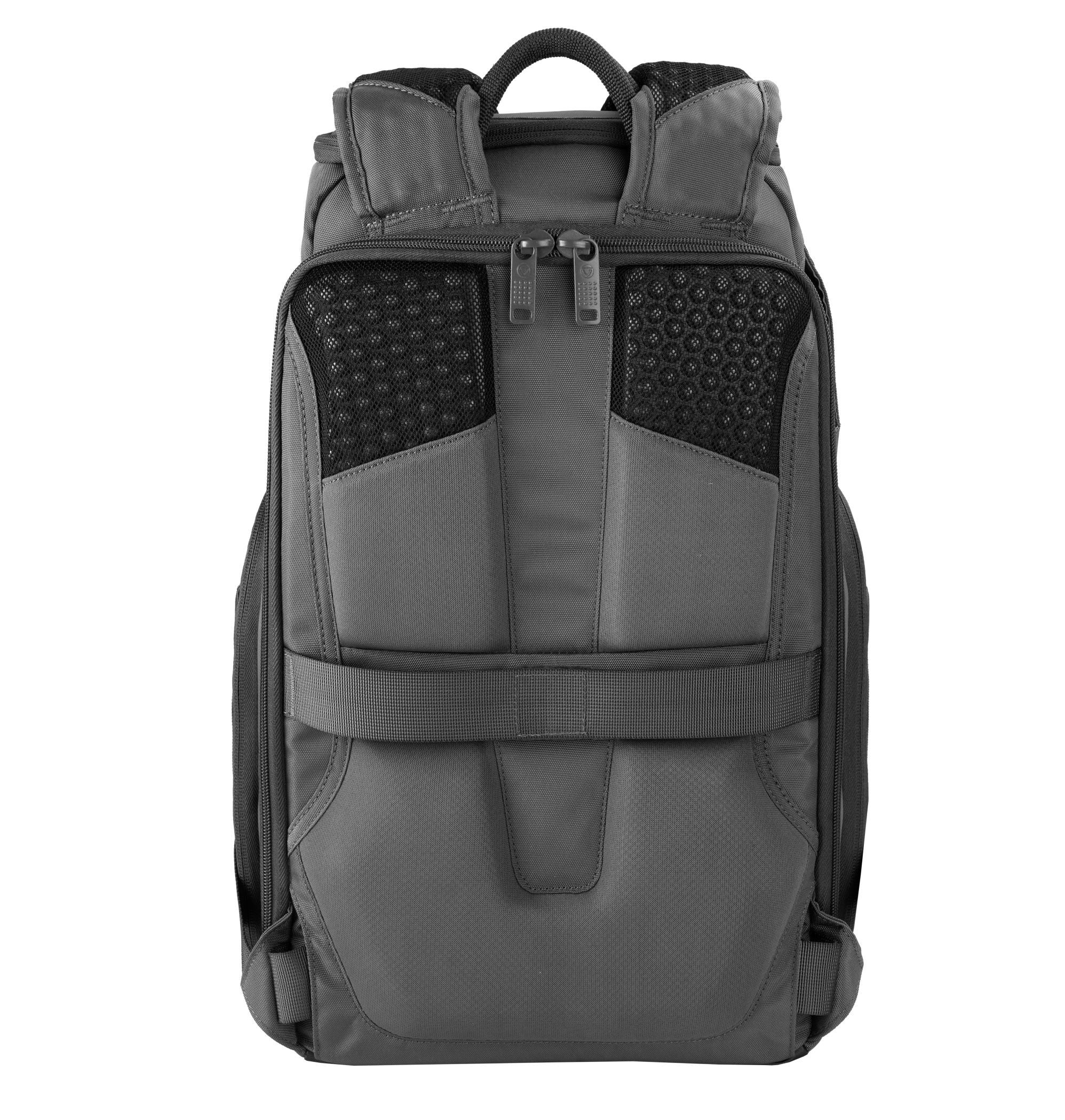 VEO Adaptor R48 Black Camera Backpack with USB Charging Port & Rear Access - Professional DSLR/SLR Camera Bag for Photographers, Travel & Outdoor Photography Gear Storage