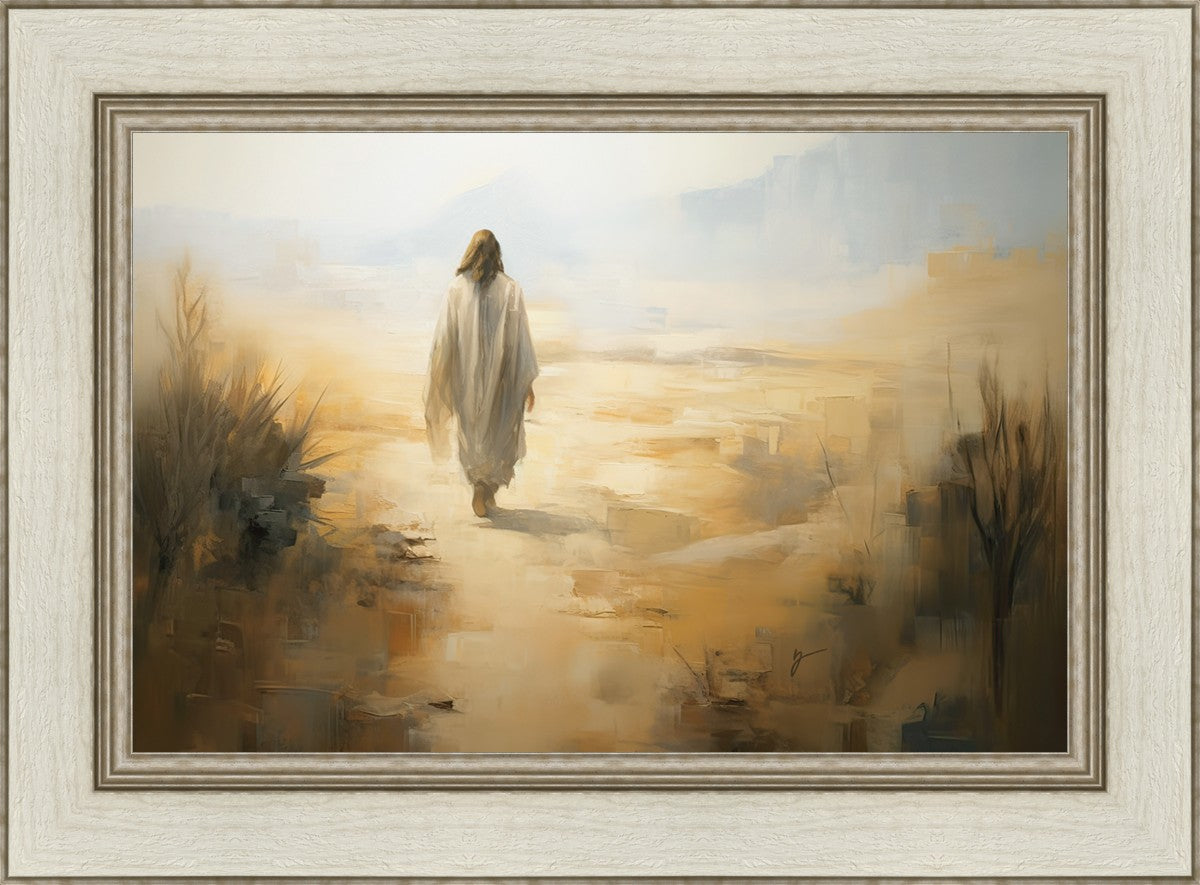 Embracing The Whispers of Solitude - Inspirational Wall Art for Home & Office Decor | Perfect for Meditation Rooms, Living Spaces & Gift Giving