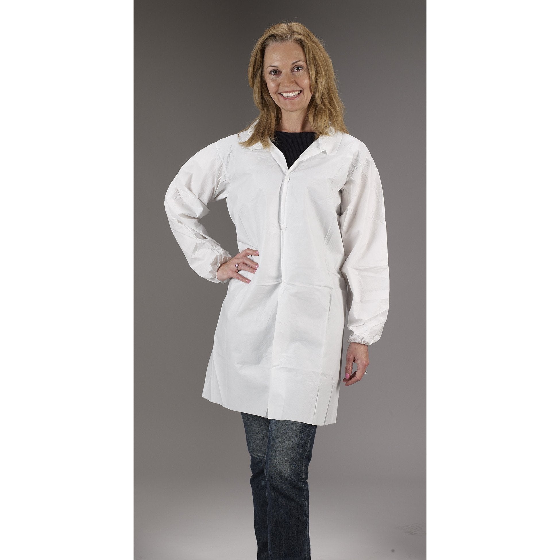Lakeland MicroMAX NS Lab Coat - Lightweight, Breathable Lab Coat for Professionals | Ideal for Medical, Scientific & Industrial Use