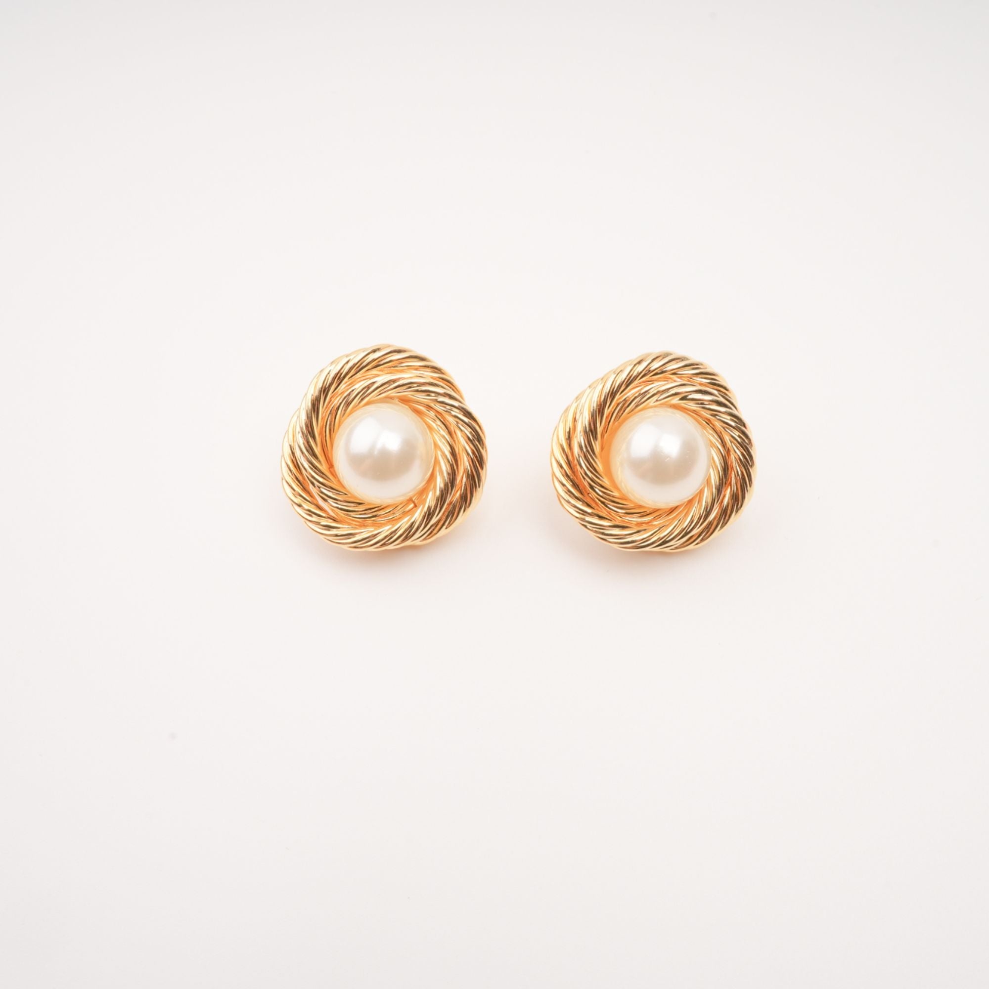 Chloe Gold Plated Faux Pearl Earrings for Women - Elegant Dangle Drop Earrings for Party, Wedding & Special Occasions