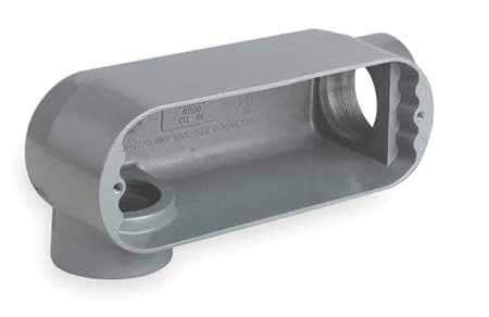 1 Inch Iron Conduit Outlet Body LR - Heavy Duty Electrical Conduit Fitting for Commercial & Industrial Wiring