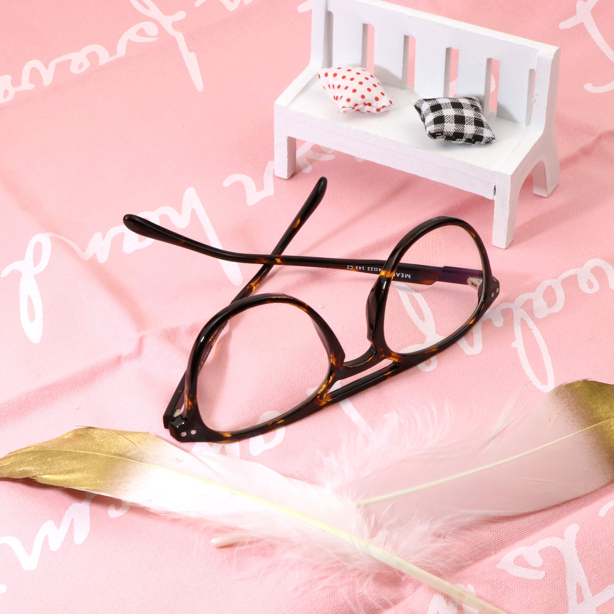 LifeArt Bifocal Reading Glasses for Women & Men - Anti-Eyestrain Computer Glasses | Perfect for Reading, Office Work & Screen Time