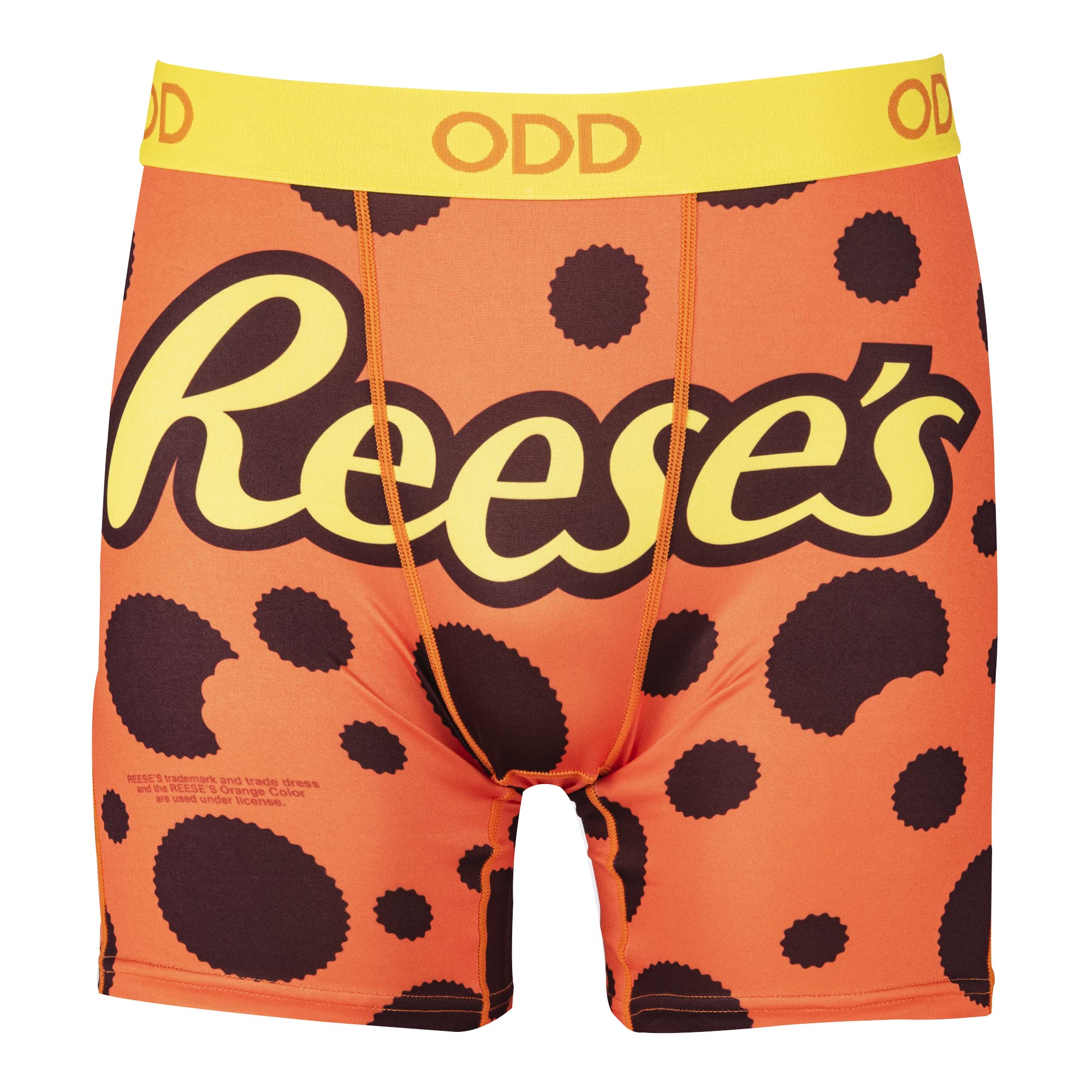 Fun & Comfortable Reese's & Twizzler Print Boxer Briefs for Men - Novelty Underwear with Candy Designs - Perfect for Gifts, Costumes & Everyday Wear