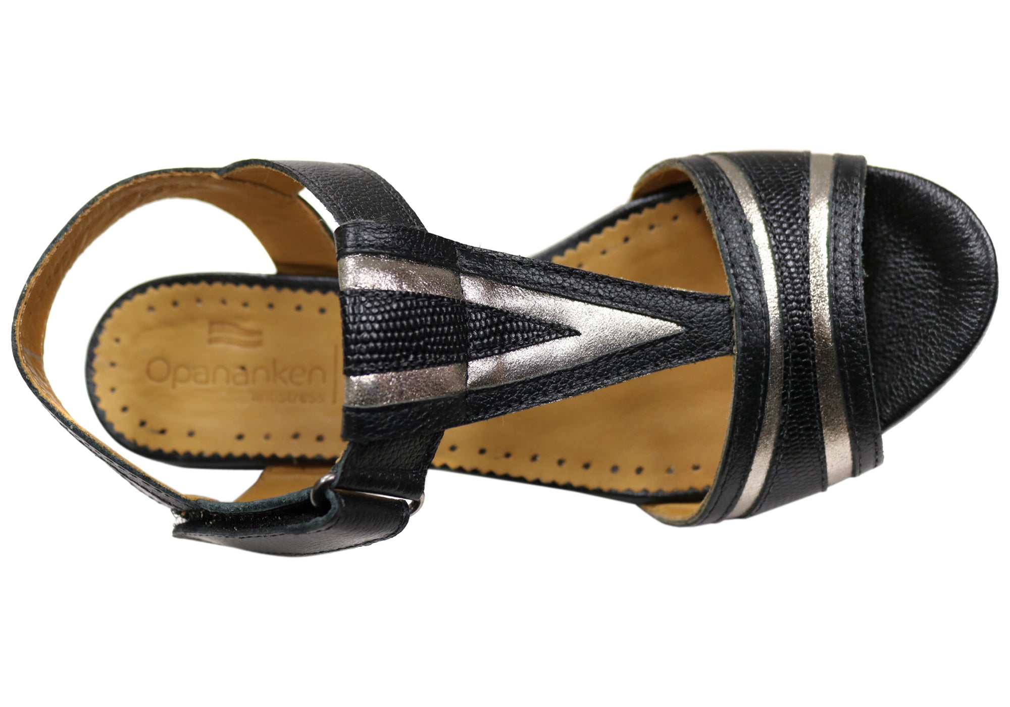 Opananken Tegan Women's Comfortable Brazilian Leather Sandals - Stylish & Supportive for Beach, Travel & Summer Outfits