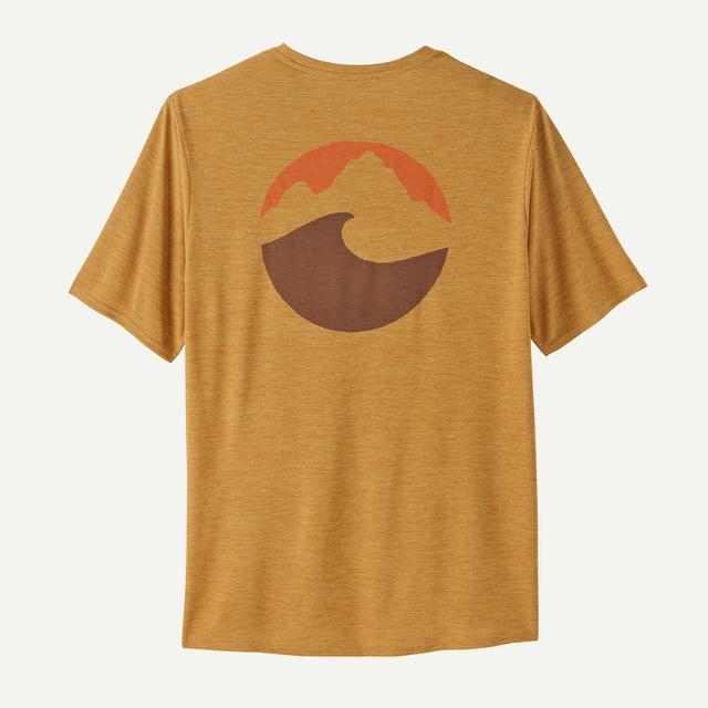 Men's Capilene Cool Daily Graphic T-Shirt - Moisture-Wicking Quick-Dry Activewear for Hiking, Running & Outdoor Adventures