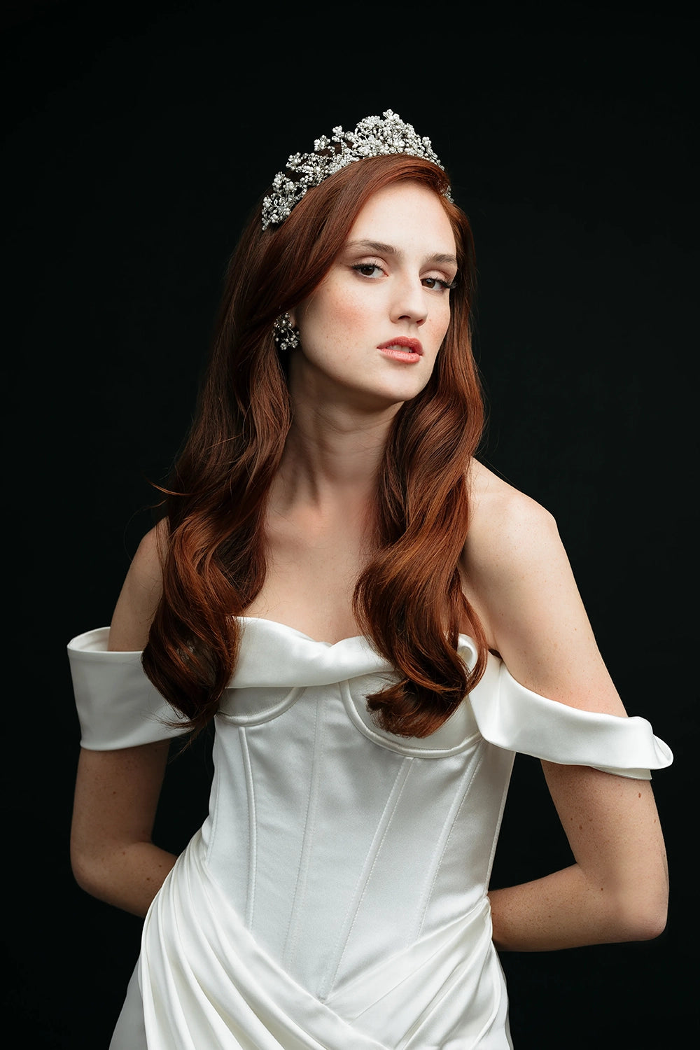 Placid Crown - Elegant & Comfortable Women's Hair Accessory for Weddings, Parties & Everyday Wear