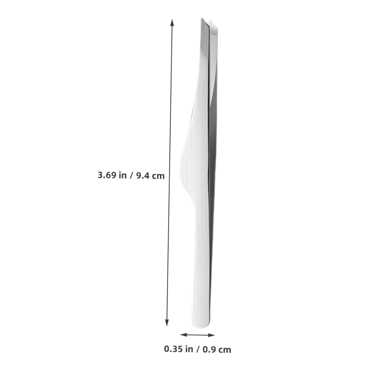 Healeved 4-Piece Eyelash Extension Tweezers Set - Slant Tip & Precision Eyebrow Tweezers for Professional Lash Application - Rose Gold Beauty Tools (Perfect for Salon, Home Use & DIY Lash Extensions)