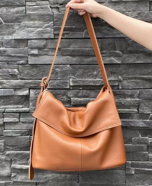 Soft Flap Shoulder Crossbody Bag for Women - Stylish & Lightweight Purse for Everyday Use, Work, and Travel