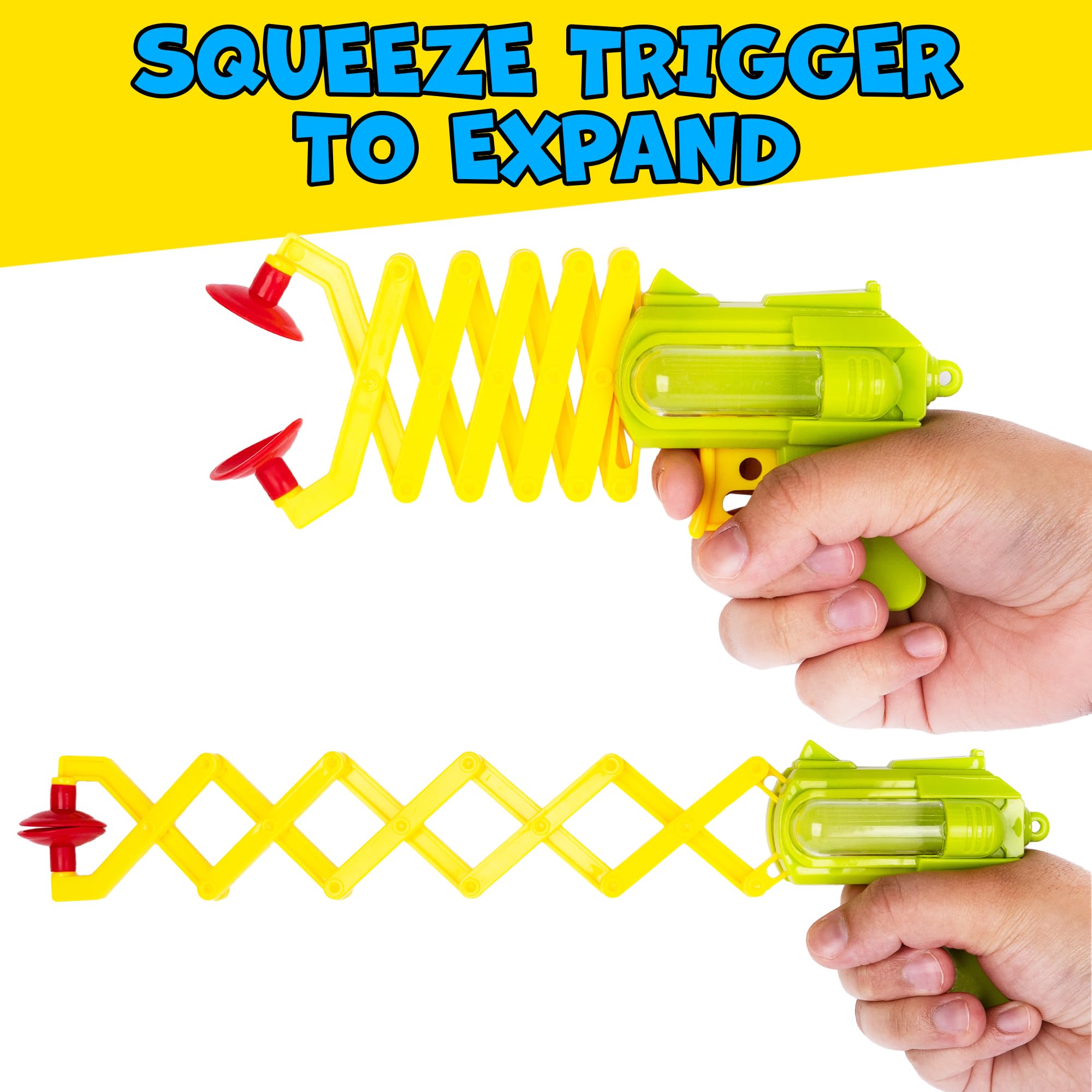 ArtCreativity Extendable Arm Grabber Toys - 2 Pack Kids Reacher Grabber for Boys & Girls | Colorful Robot Arm Toys to Improve Motor Skills | Perfect for Playtime, Classroom Activities & Special Needs Therapy