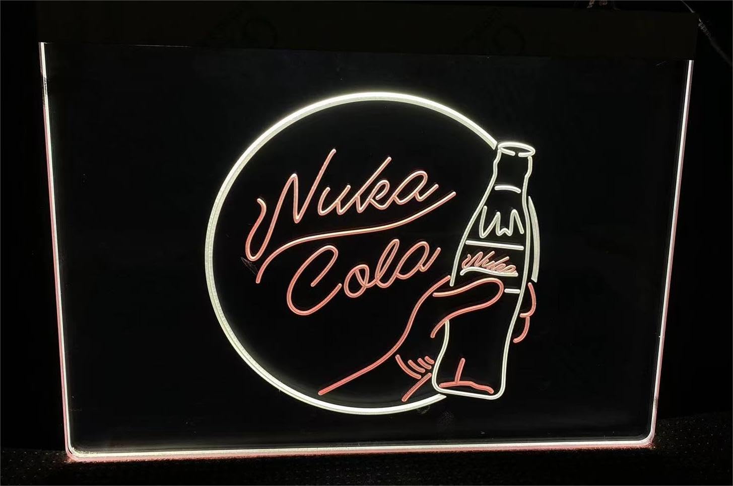 Vintage Coca-Cola Neon Light Sign - LED Wall Decor for Game Room, Bar, Kids Bedroom & Man Cave - Retro Diner Style Advertising Light for Home & Business Decor