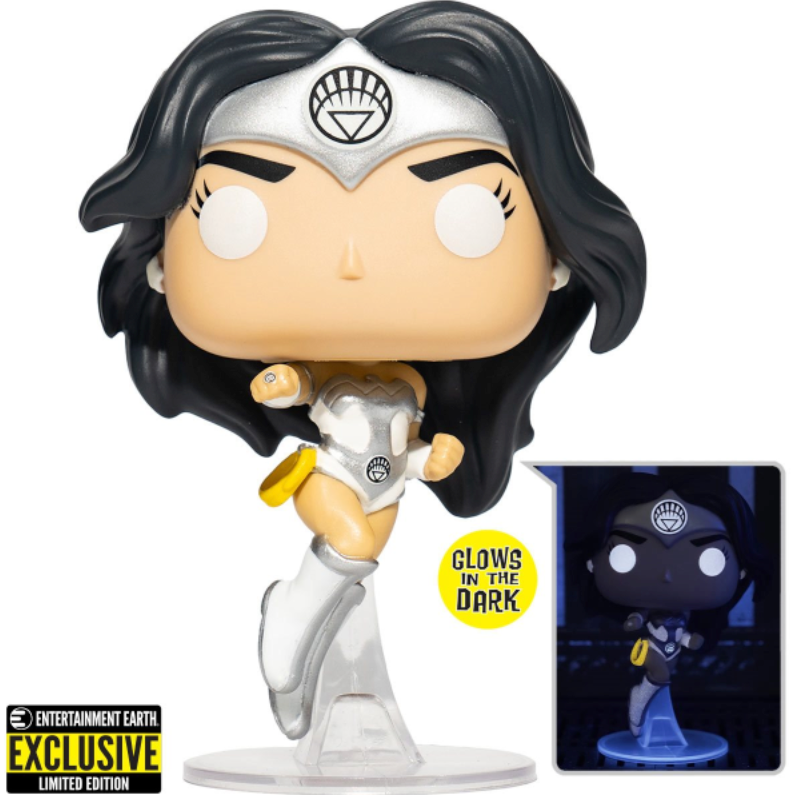 Wonder Woman White Lantern Statue - DC Comics Collectible Figurine - Perfect for Home Decor, Office Display & Superhero Fans Collection