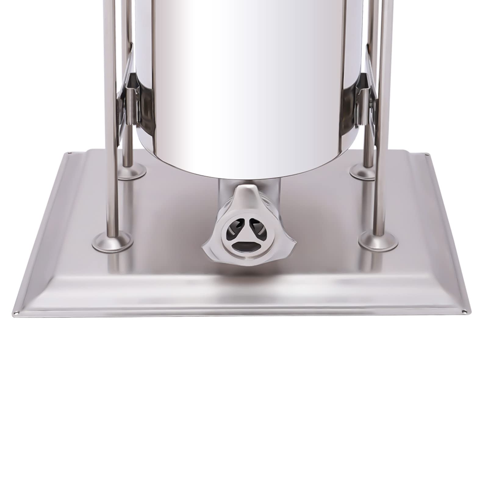 10L Commercial Churros Maker Machine - Vertical Manual Spanish Churro Maker with 4 Nozzles - Doughnut Filler for Restaurants, Cafes & Food Trucks - Perfect for Making Fresh Churros, Spanish Doughnuts & Fried Pastries
