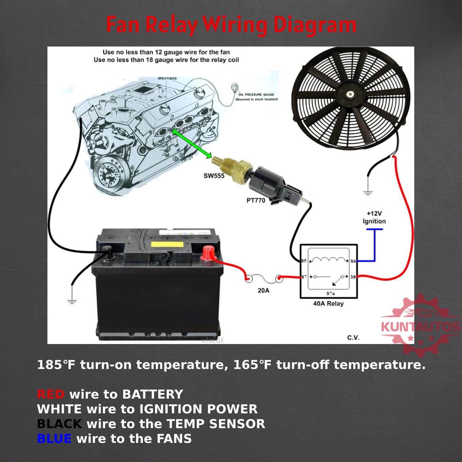 High-Performance 3-Row Aluminum Radiator with Dual 14
