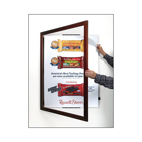 36 x 42 Inch Wooden Poster Frames - Premium Quality SwingFrame for Wall Art, Photos & Decor - Perfect for Living Room, Bedroom & Office Display
