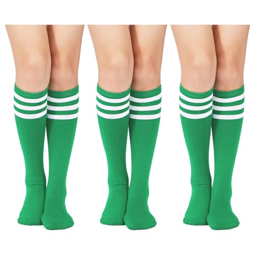 3 Pair Green White