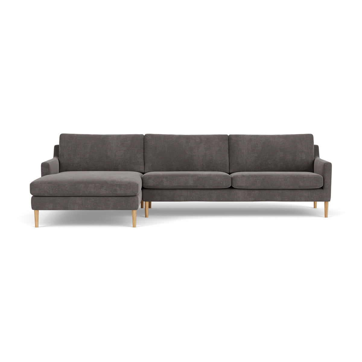 Danny Steel Grey Textured Weave