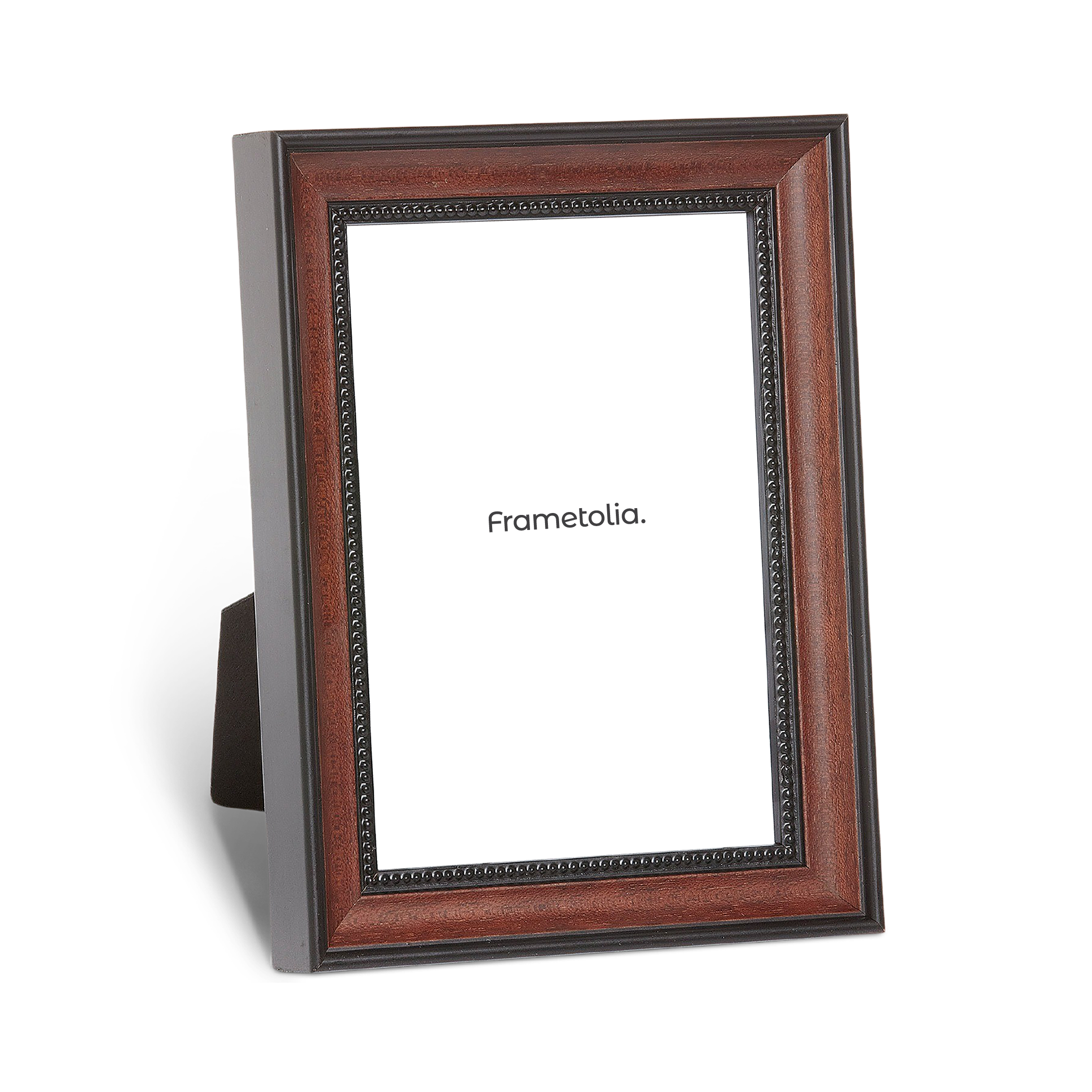 Dark Walnut Wood Table Top Frame - Medium Width for Dining, Office, or Display - Handcrafted Wooden Picture Frame for Home Decor & Gifts