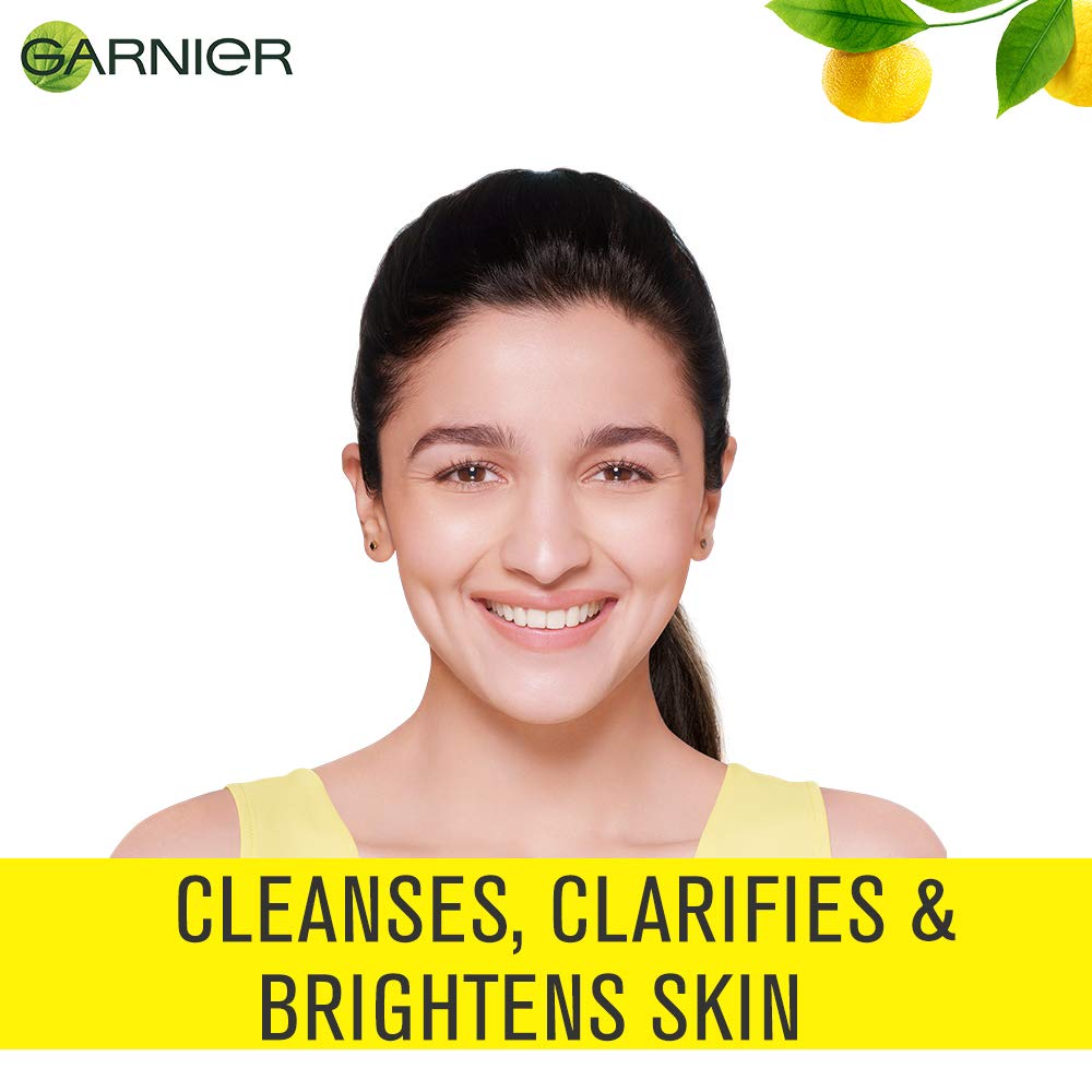 Garnier Skin Naturals White Complete Brightening Face Wash 50g - Daily Whitening & Hydrating Cleanser for Glowing Skin - Perfect for Morning & Night Skincare Routine