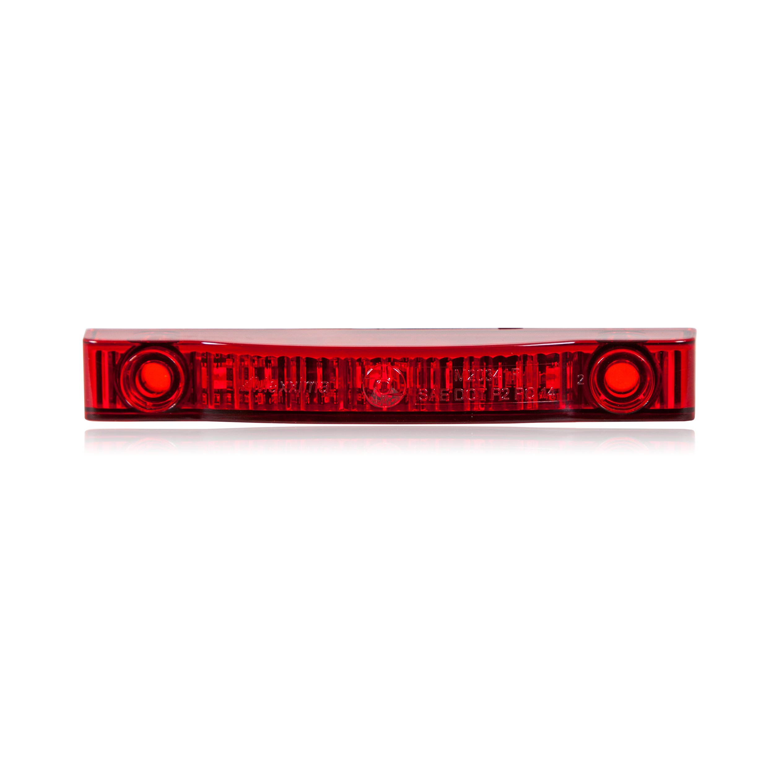Maxxima M20341R Red Ultra-Thin LED Clearance Marker Light - Perfect for Trucks, Trailers & RVs - Durable, Weatherproof & DOT Compliant