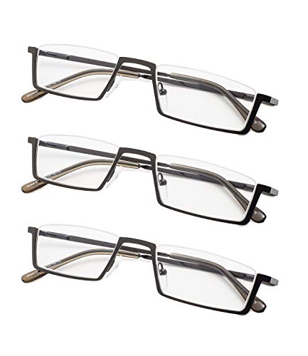 3-pack Gunmetal