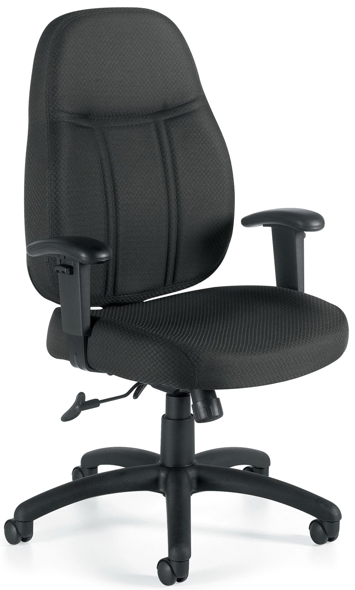 Ergonomic High Back Office Chair with Adjustable Arms and Lumbar Support - OTG11652 - Perfect for Home Office, Gaming, and Workspace Comfort