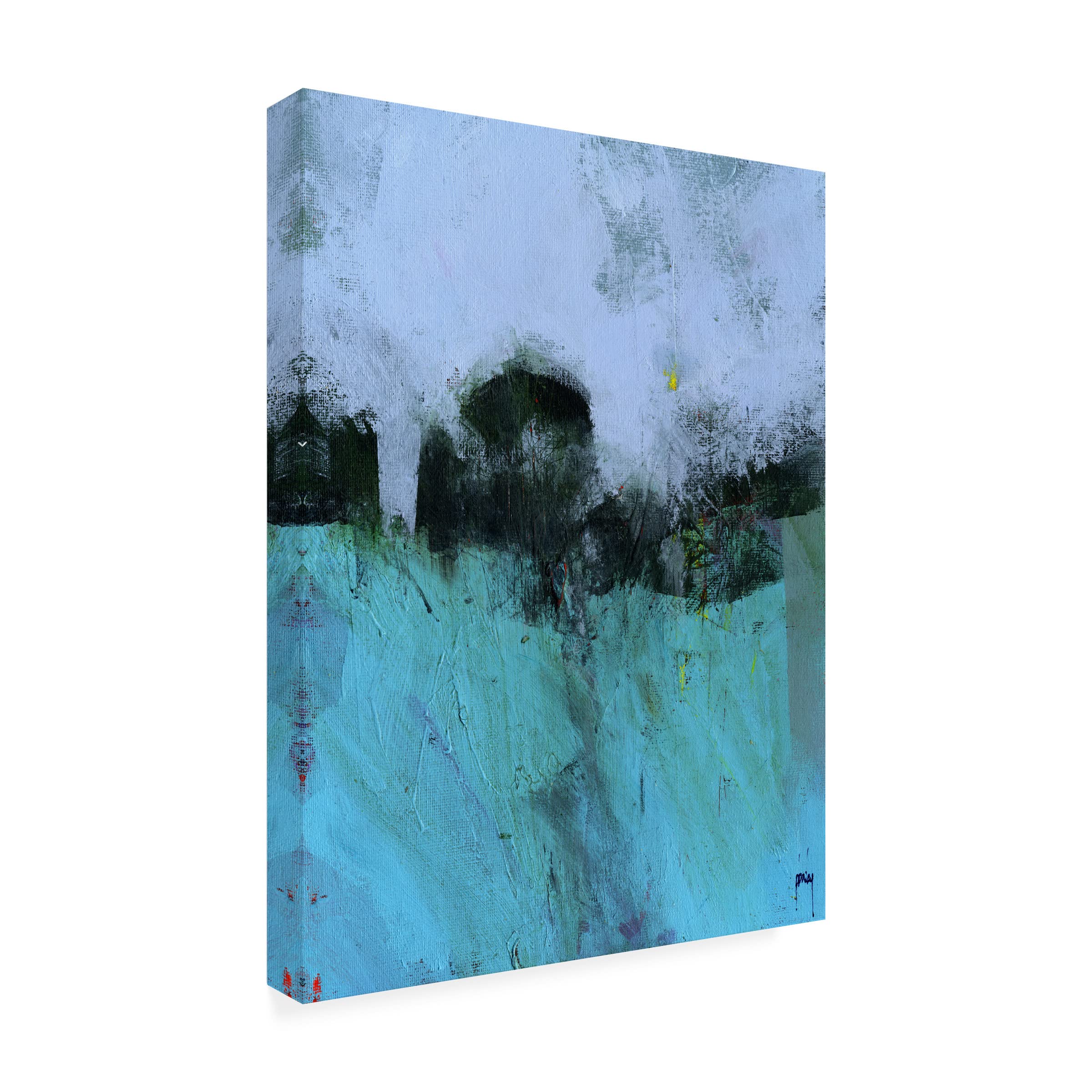 Paul Bailey 'Emerge' Canvas Wall Art Print - Modern Abstract Painting for Living Room, Bedroom & Office Decor | Trademark Fine Art Collection