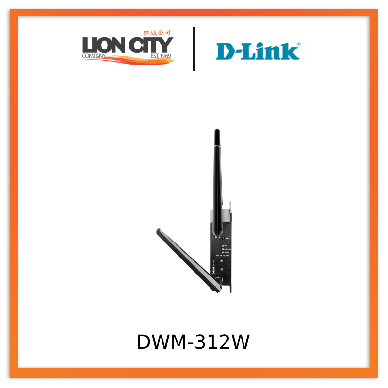 D-Link DWM-312W 4G LTE M2M Router - High-Speed Wireless Internet for Remote Monitoring & Industrial IoT Applications