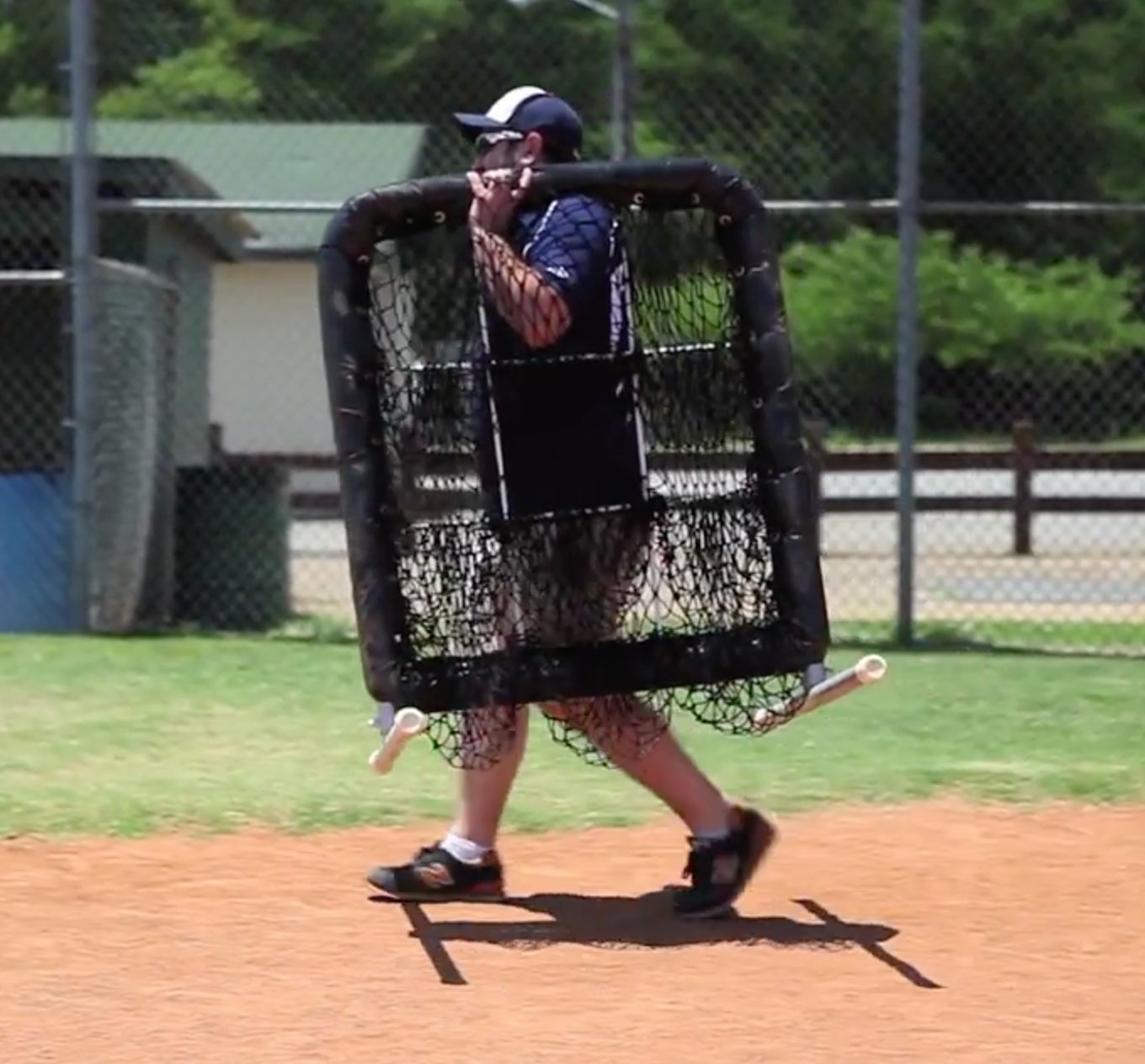 Pitchers Pocket® The Original 9 Hole Pitching Net for Baseball & Softball Training | Portable Pitching Target for Backyard, Field & Indoor Practice | Improve Accuracy & Pitching Skills