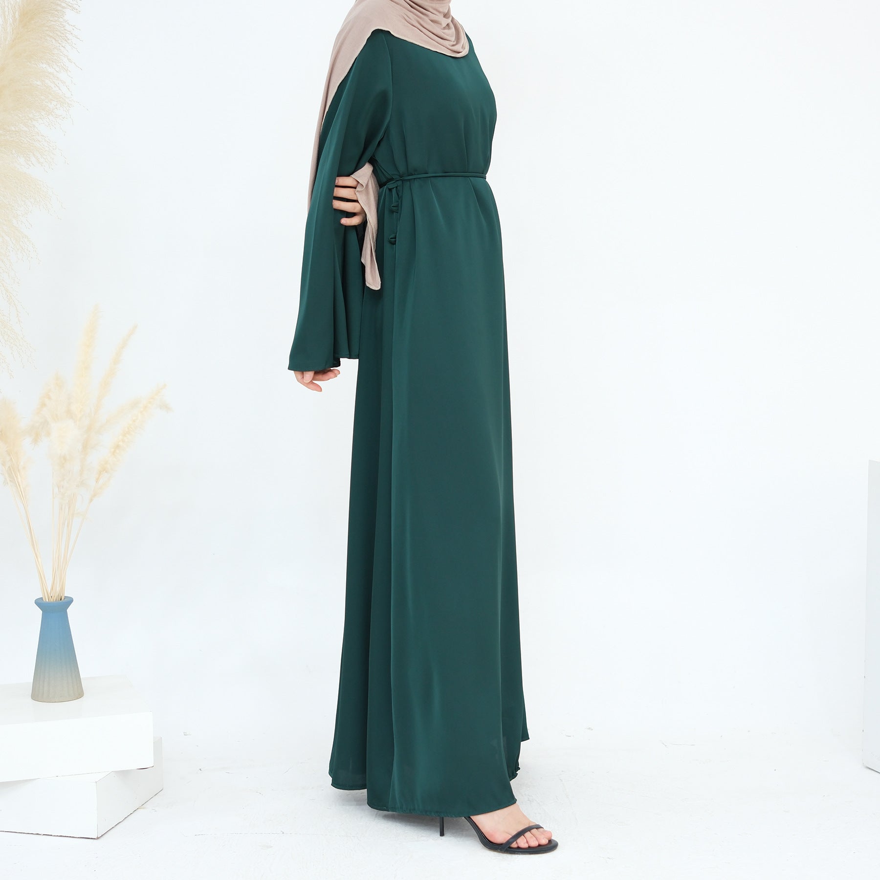 Elegant Slim Corseted Turkish Dress for Women - Perfect for Weddings, Parties & Special Occasions