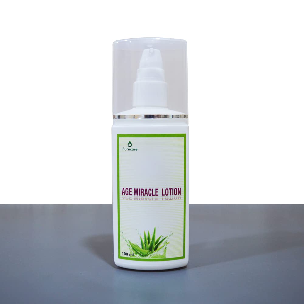 AGE MIRACLE LOTION - Anti-Aging Face Moisturizer Cream for Women & Men - Hydrating & Wrinkle Reducing Skincare - Perfect for Daily Use, Night Routine & Travel