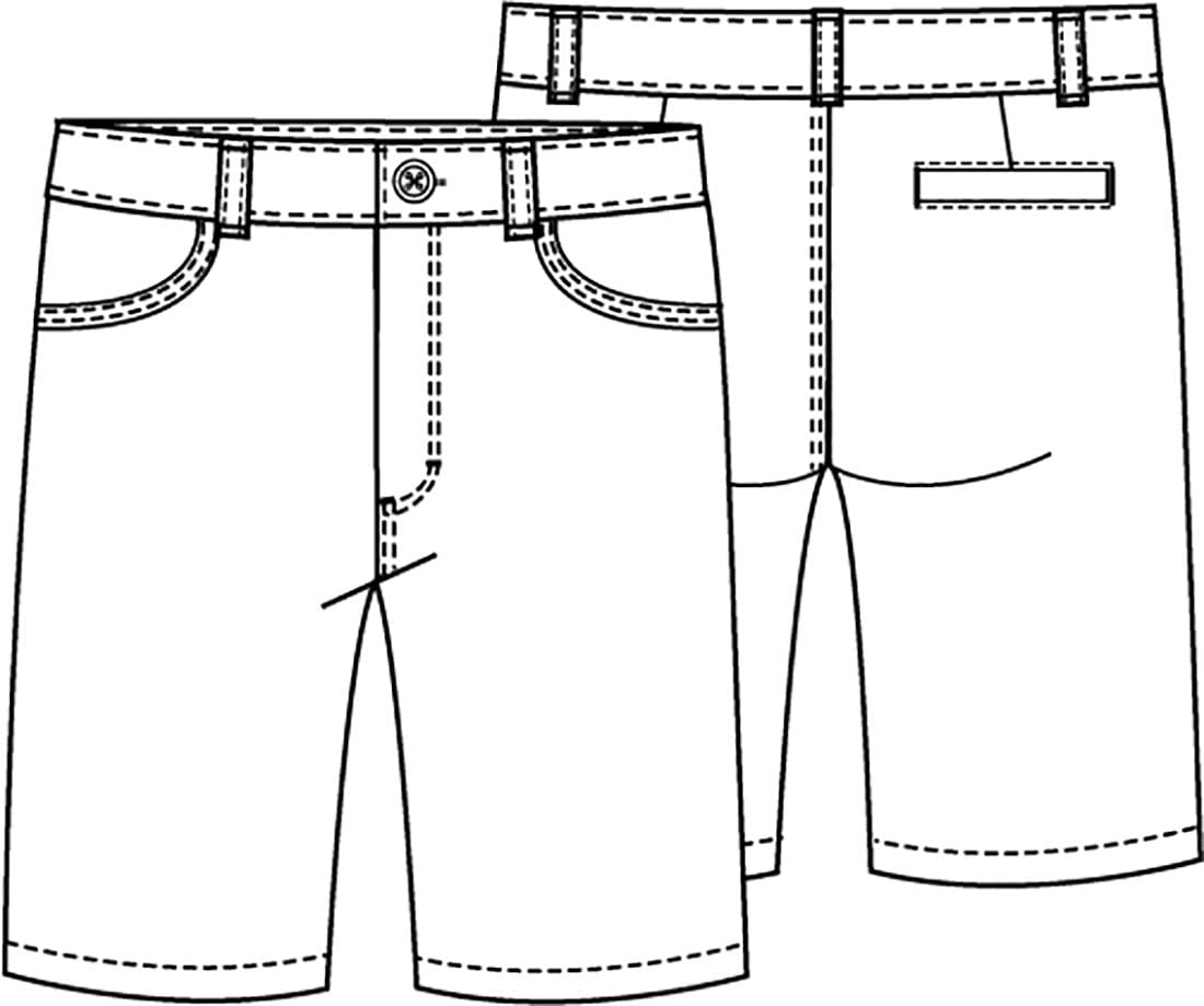 Classroom Little Girls' Matchstick Narrow Leg Shorts - Trendy School Outfits for Toddler & Kids Fashion | Perfect for Playdates, Preschool & Summer Activities