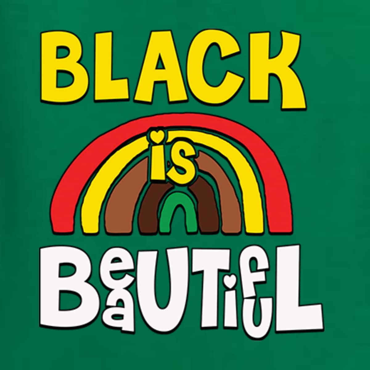 Wild Bobby Black is Beautiful Black Pride Unisex Graphic Sweatshirt - Comfortable Crewneck Pullover for Casual Wear, Street Style & Everyday Outfits
