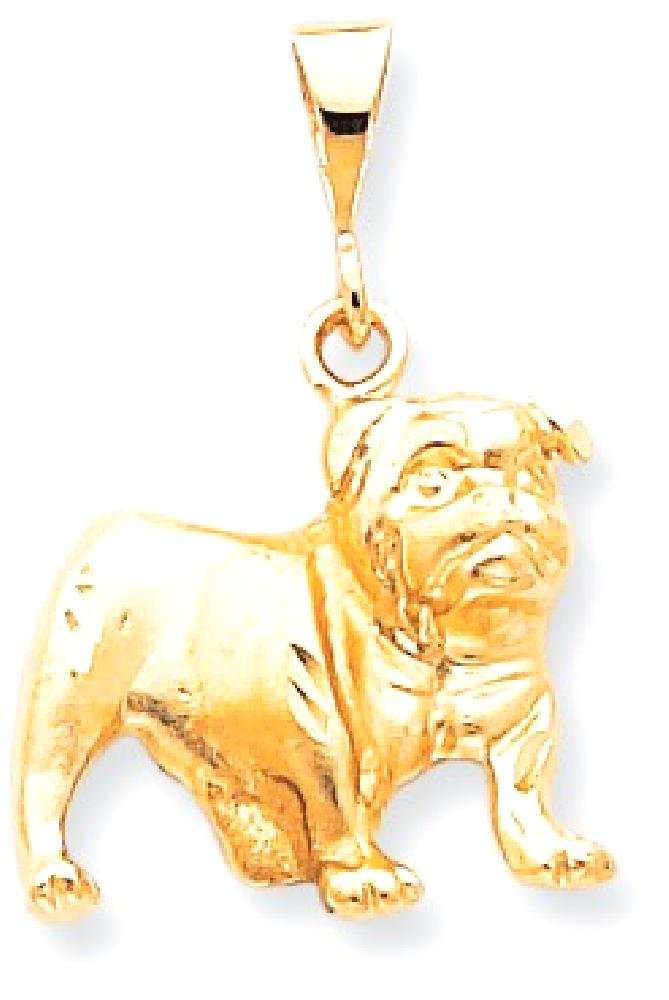 10K Solid Yellow Gold Dog Pendant Necklace for Pets - Elegant & Durable Jewelry for Dogs, Perfect for Gifting, Special Occasions & Daily Wear