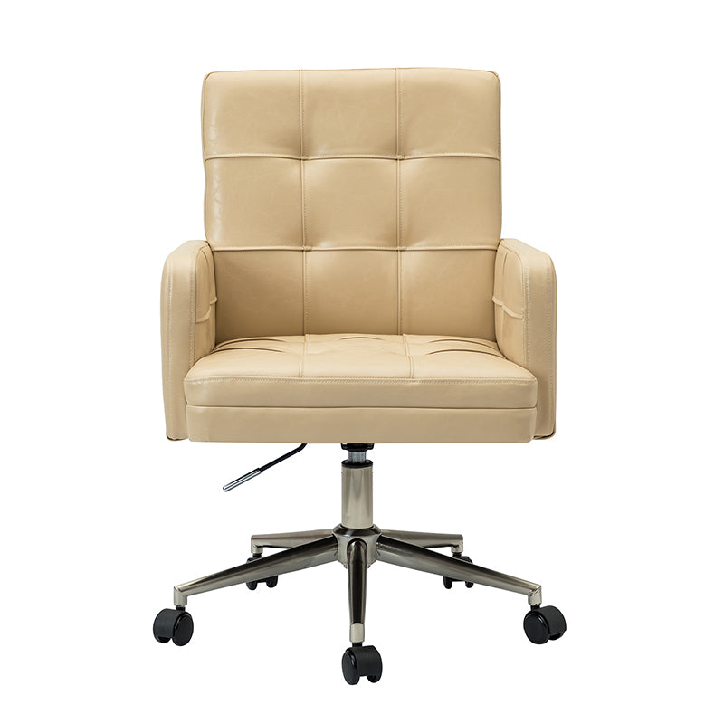 Ergonomic Leo Task Chair - Adjustable Office Chair with Lumbar Support for Home & Office Workspaces - Perfect for Long Hours of Sitting, Computer Work, and Study Sessions