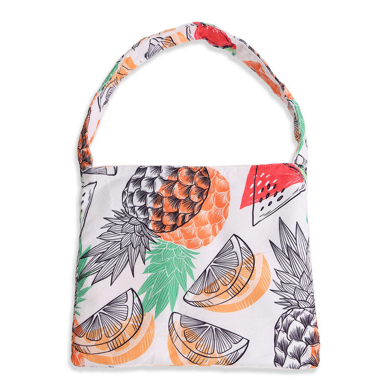 2-in-1 Summer Fruit Beach Towel & Tote Bag - Perfect for Pool, Beach, and Travel Accessories