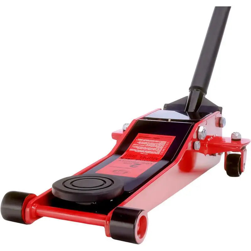 2 Ton Low Profile Floor Jack - Heavy Duty Car Lift for Low Clearance Vehicles - Perfect for Sports Cars, Sedans, and Compact Vehicles in Garages & Auto Shops