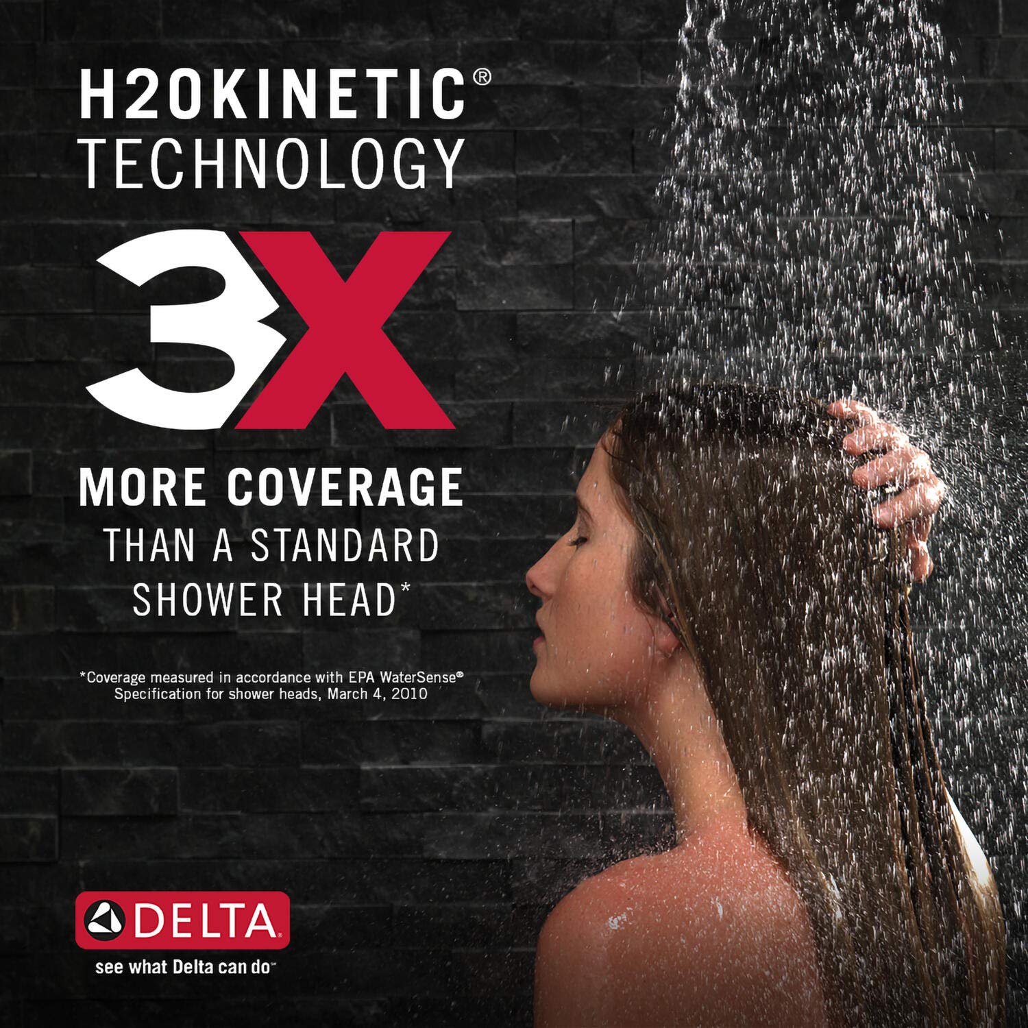 Delta Faucet Trinsic 14 Series Single Handle Chrome Shower Faucet Set with Trim Kit - T14258-LHD (Shower Head & Valve Sold Separately) - Perfect for Modern Bathroom Renovations & Spa-Like Shower Experiences
